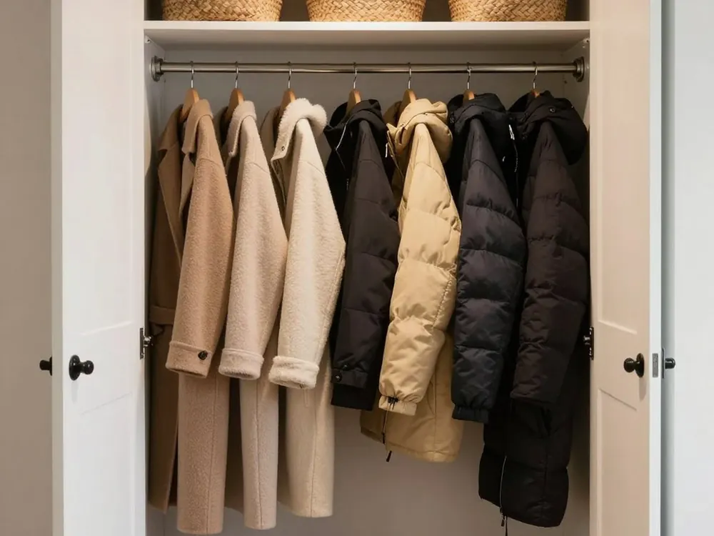 Apartment Coat Closet Organization Ideas for Renters