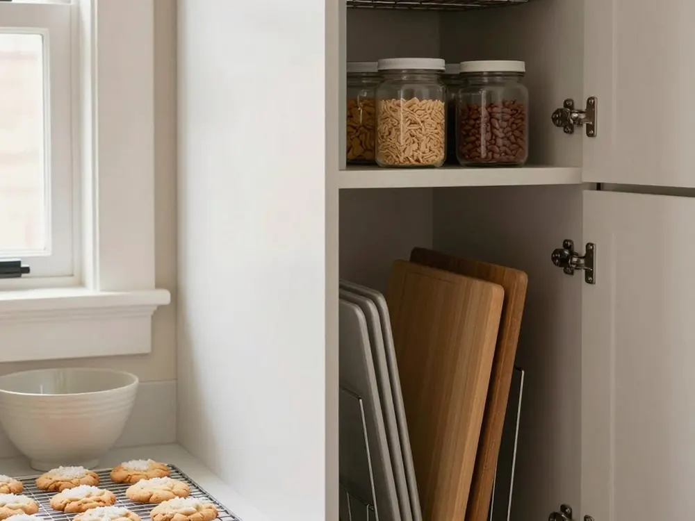 Baking Supplies Storage for Small Kitchens: 9 Renter-Safe Buys That Actually Fit